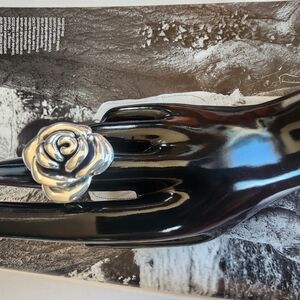 Sterling Silver TAXCO Rose Ring ~ Size 7.5